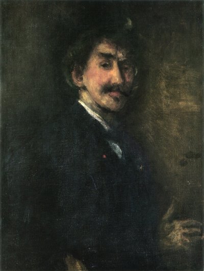 Or et brun : Autoportrait - James Abbott McNeill Whistler